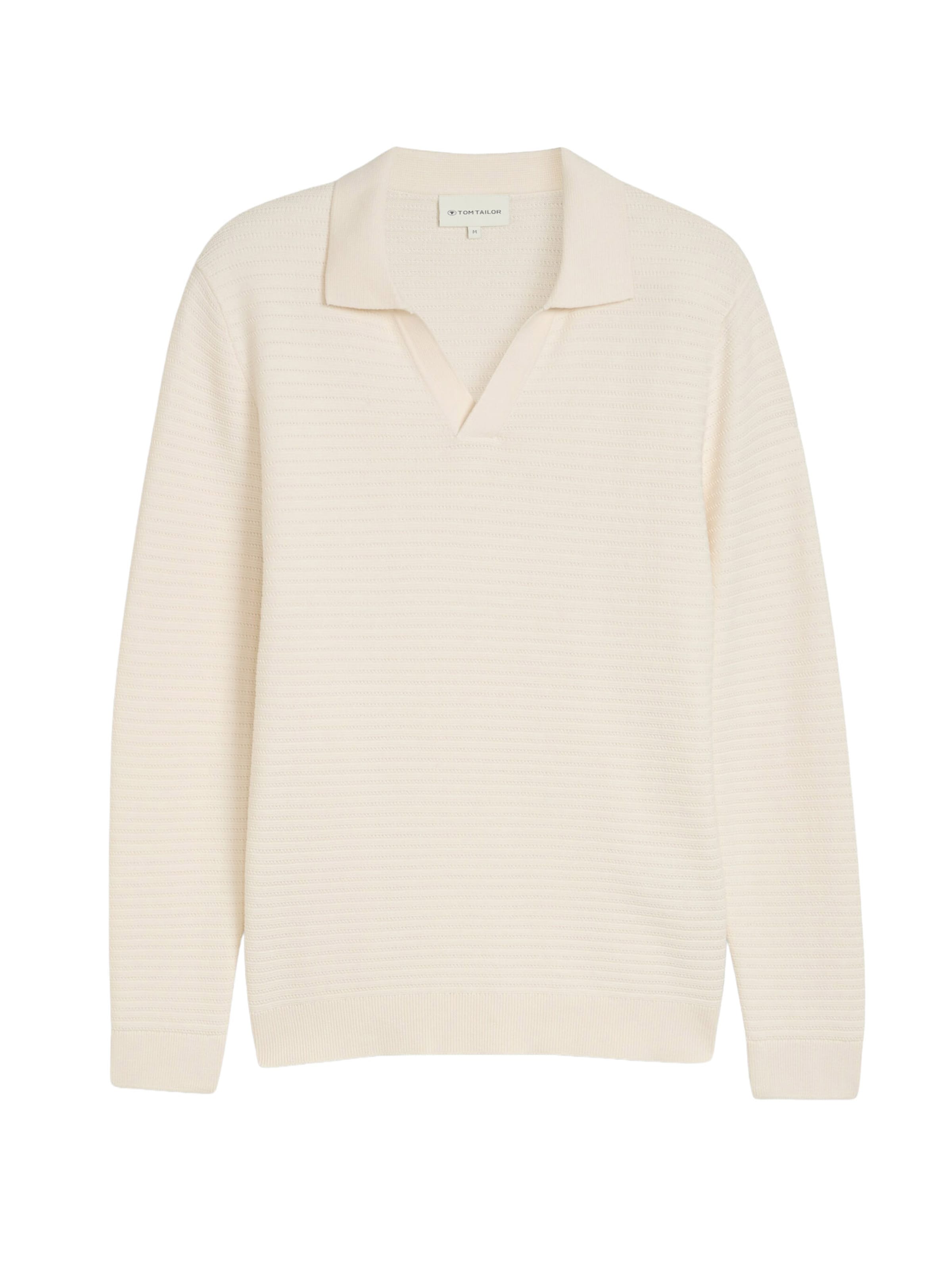 TOM TAILOR Pullover in Weiß: Vorderseite