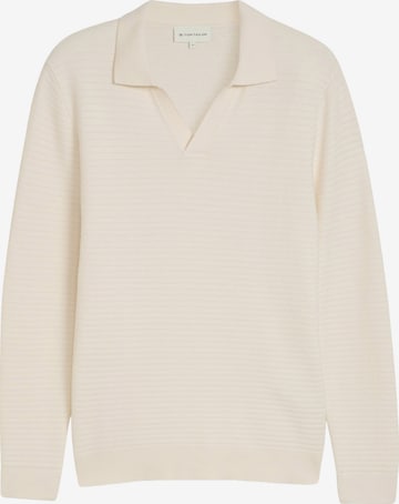 TOM TAILOR Pullover in Weiß: Vorderseite