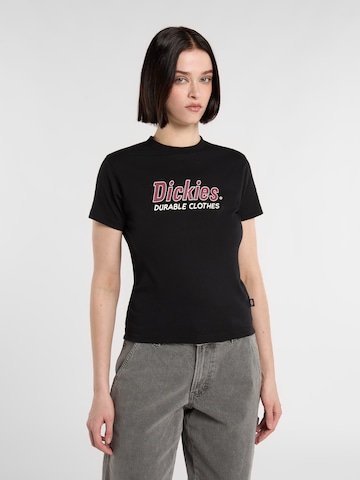 DICKIES Shirt 'Williston' in Zwart: voorkant