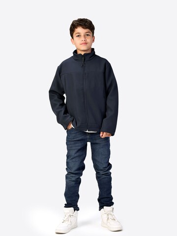 Solang Fleece jas in Blauw