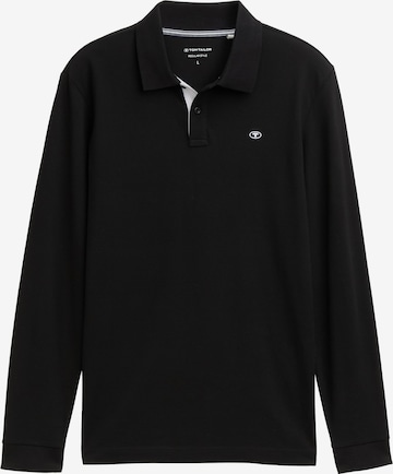 T-Shirt TOM TAILOR en noir : devant