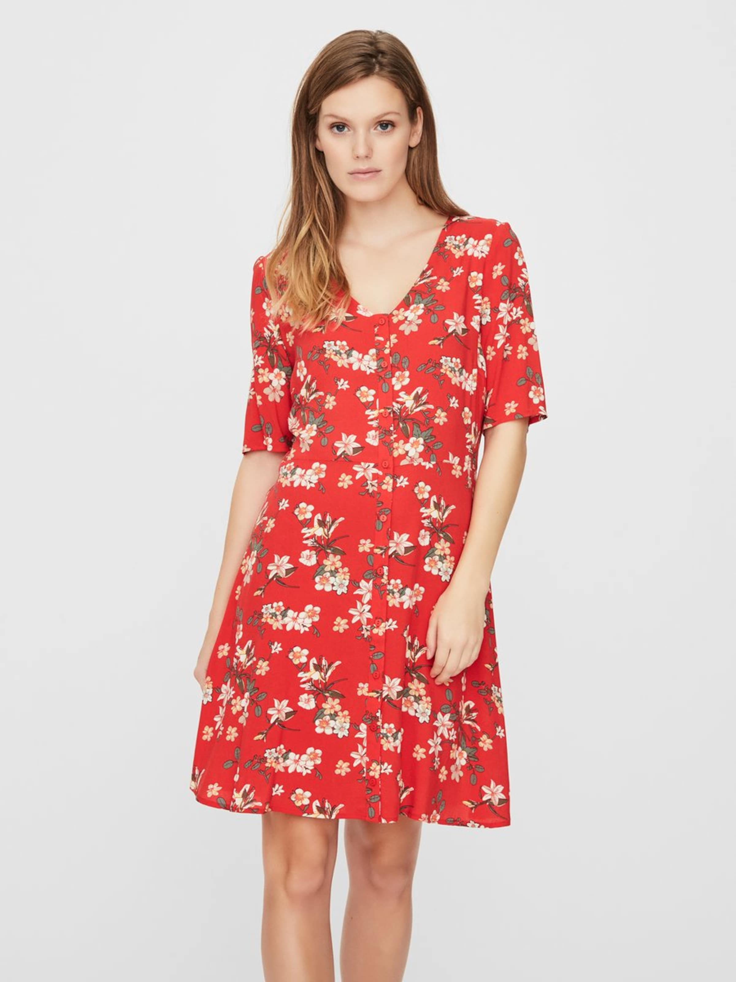 vero moda robe rouge