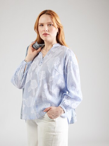 zils ONLY Carmakoma Blūze 'CARTorra': no priekšpuses