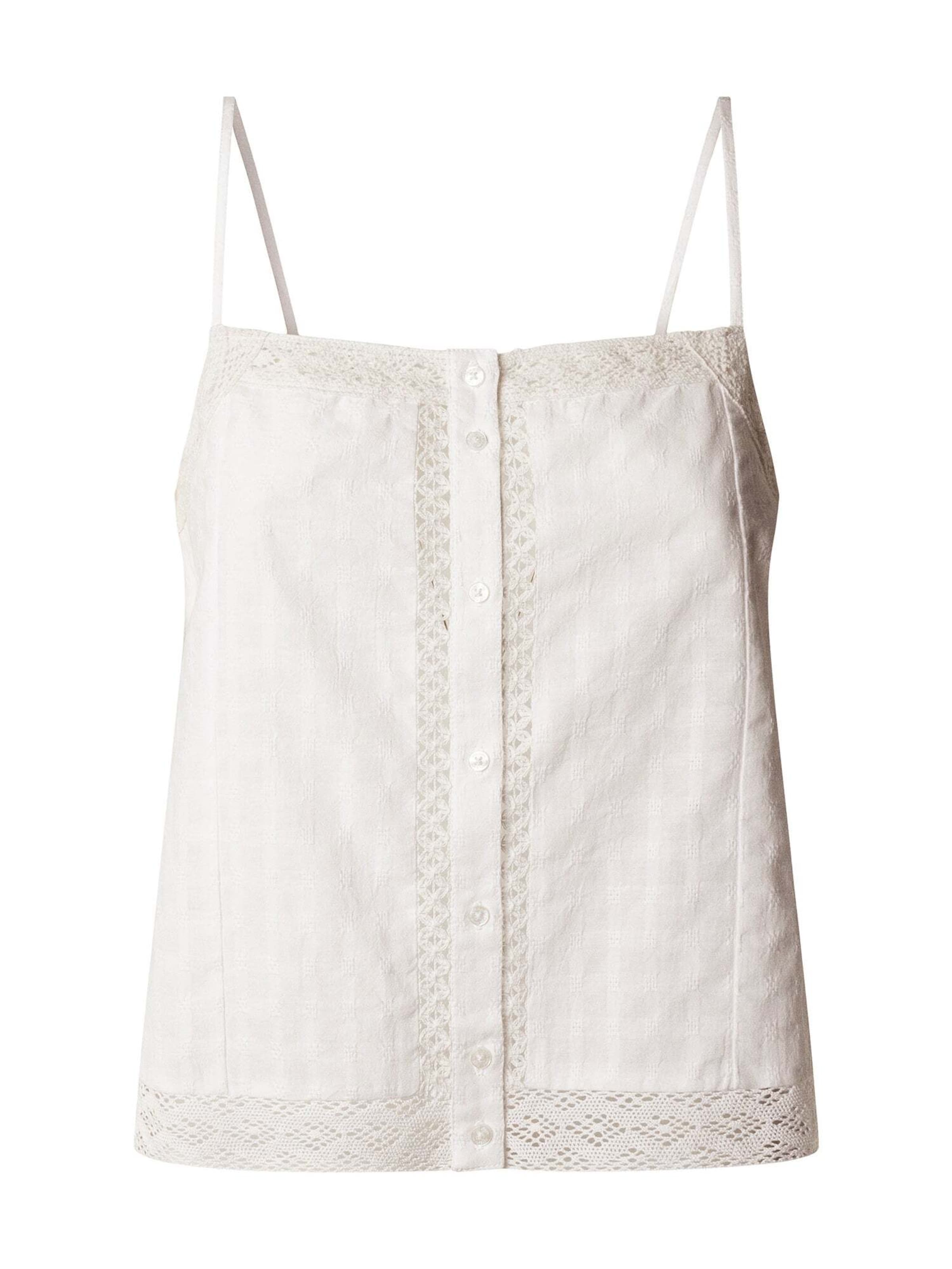 Camicia da donna 'DAOLA' di Pepe Jeans in bianco: frontale