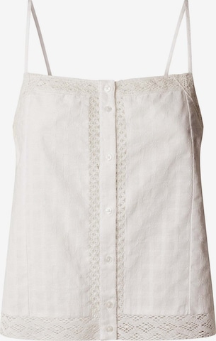 Chemisier 'DAOLA' Pepe Jeans en blanc : devant