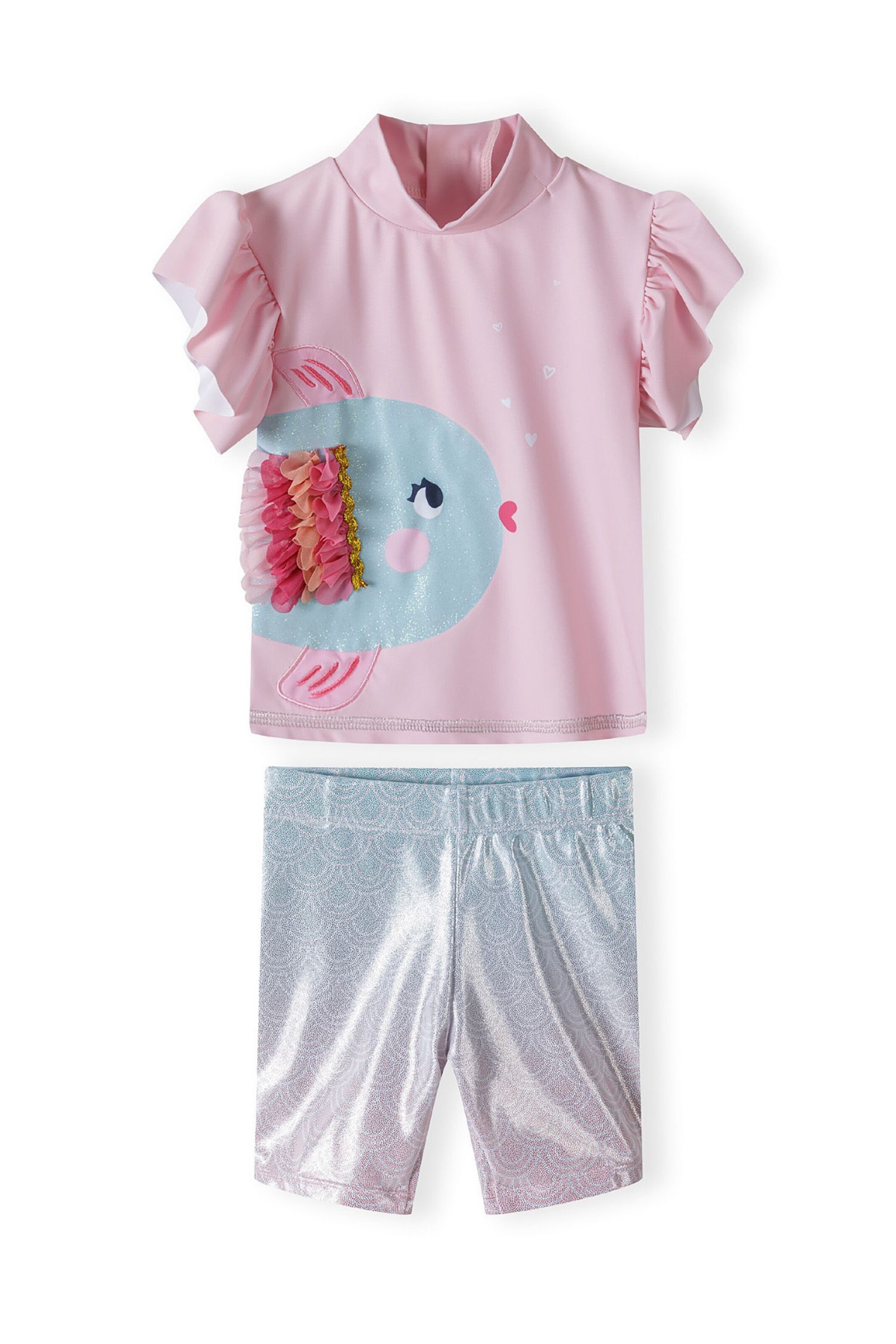 MINOTI UV-kaitse, värv roosa: eest vaates