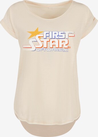 F4NT4STIC Shirt in Beige: front