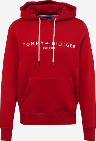 TOMMY HILFIGER Tréning póló - piros: elől