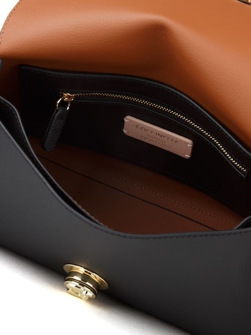 Coccinelle Handbag 'Nikla Double Grainy Leather' in Black