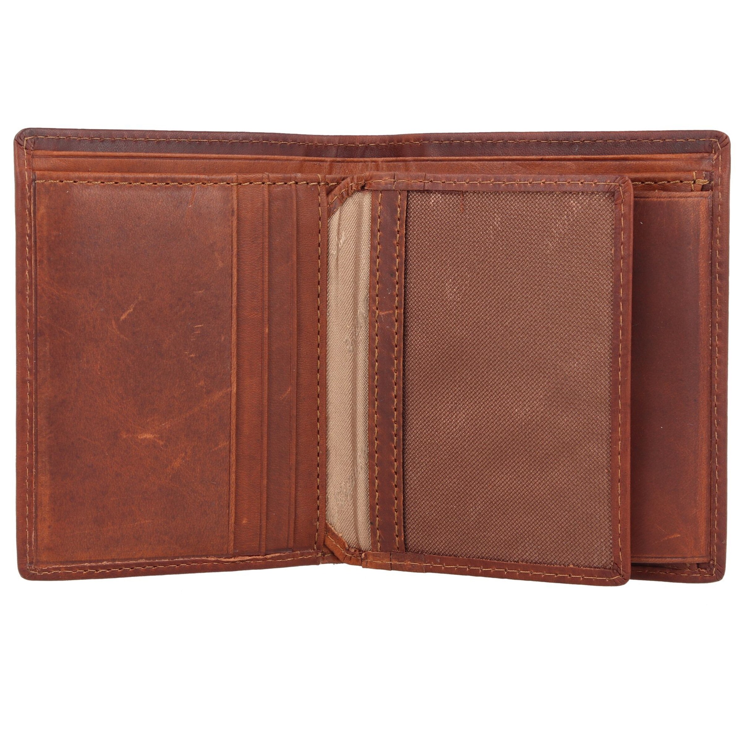 Portamonete 'Dallas' di Esquire in marrone