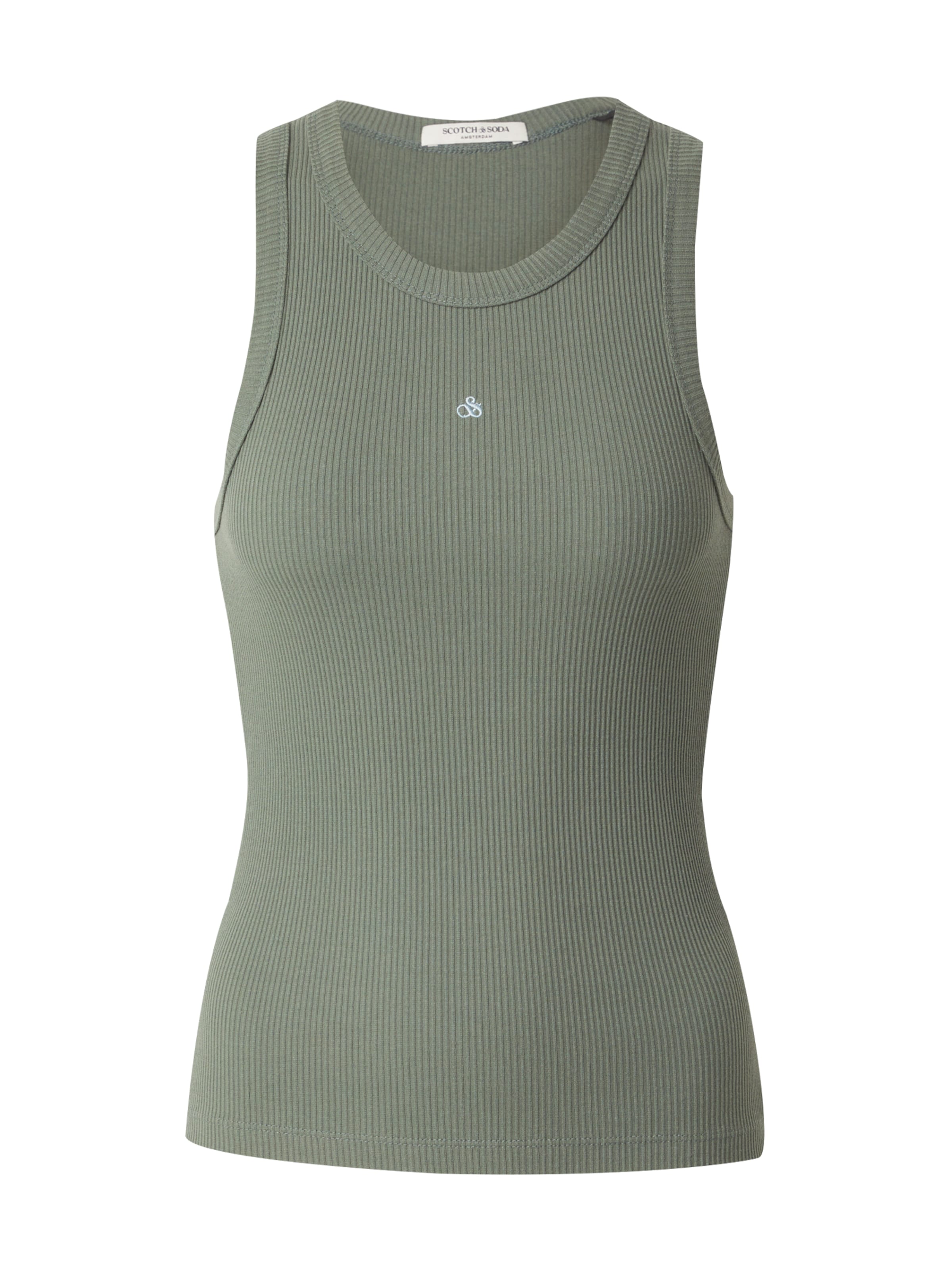 SCOTCH & SODA Top in Grün: Vorderseite