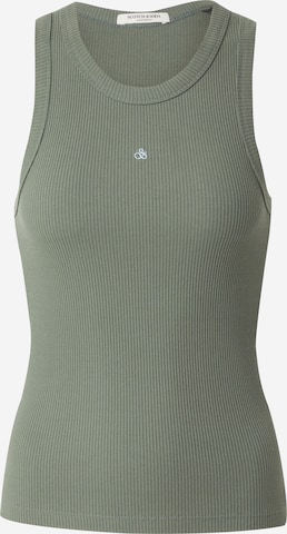 SCOTCH & SODA Top in Green: front