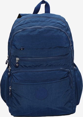 Mindesa Rucksack 'Mindesa' in Blau: Vorderseite