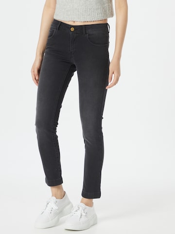 Slimfit Jeans 'STONEFORD' de la sessun pe negru: față