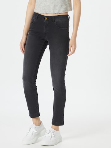 Coupe slim Jean 'STONEFORD' sessun en noir : devant