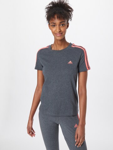 ADIDAS SPORTSWEAR Funktionstopp 'Essentials' i grå: framsida