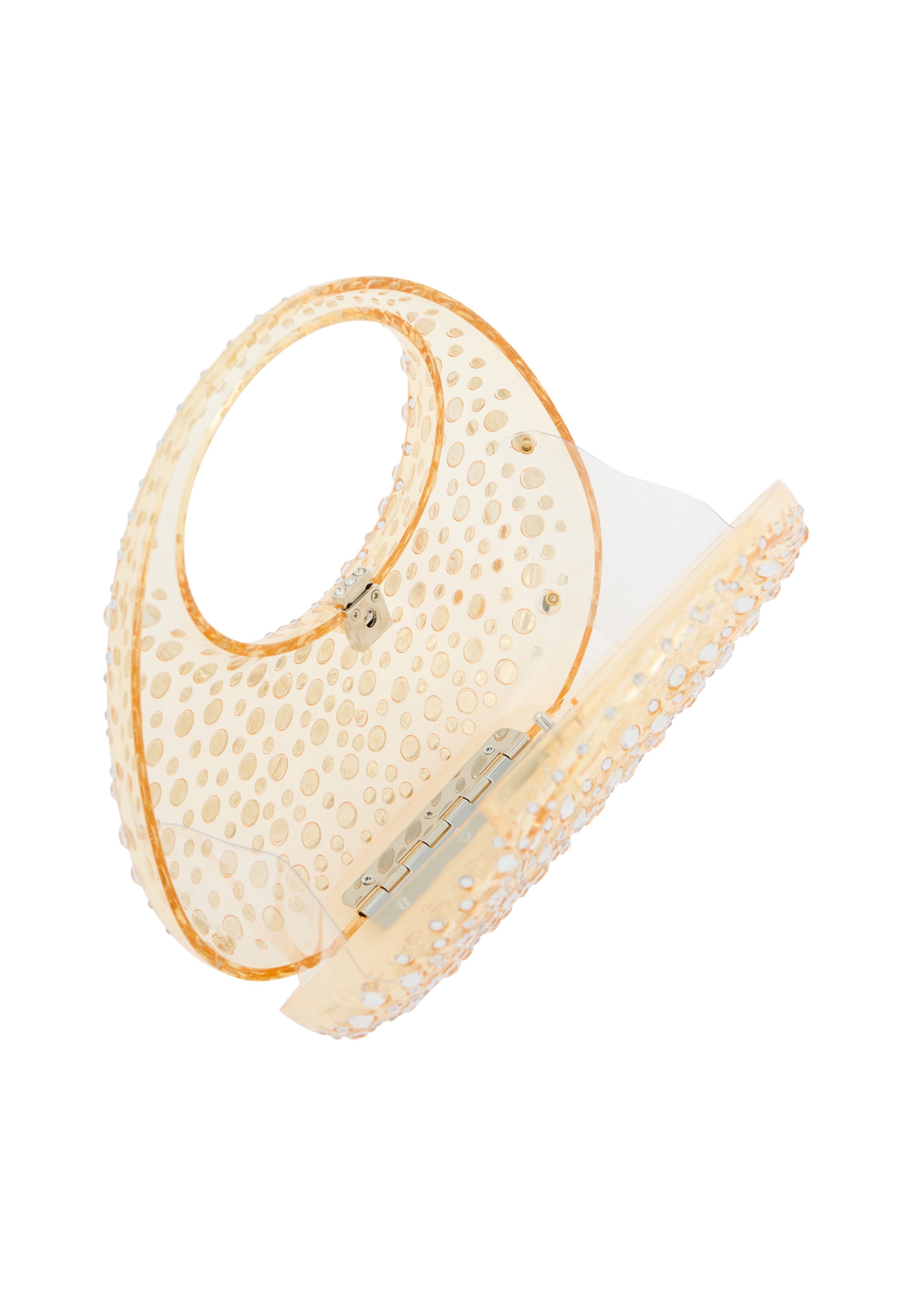 myMo at night Клатч 'Minaudière' в Золотой