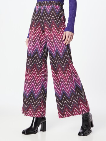 Wide leg Pantaloni di IMPERIAL in colori misti: frontale