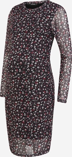 Rochie Supermom pe bej / roșu / negru, Vizualizare produs