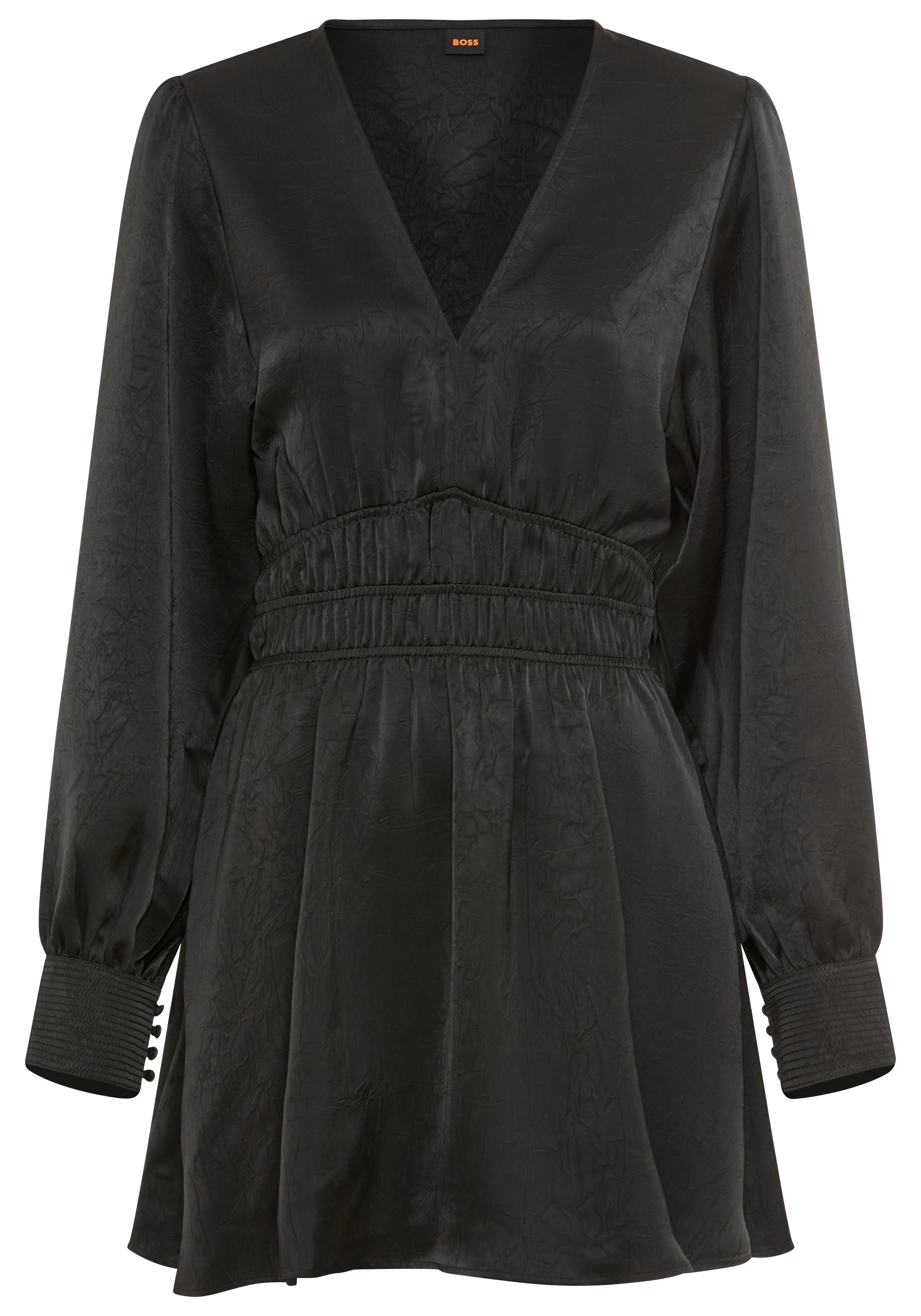 BOSS Kleid in Grau: Vorderseite