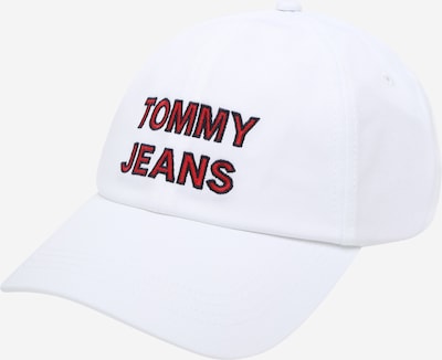 Kepurė iš Tommy Jeans, spalva – raudona / juoda / balta, Prekių apžvalga
