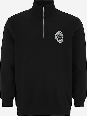 juoda Jack & Jones Plus Megztinis be užsegimo 'JORYORK': priekis