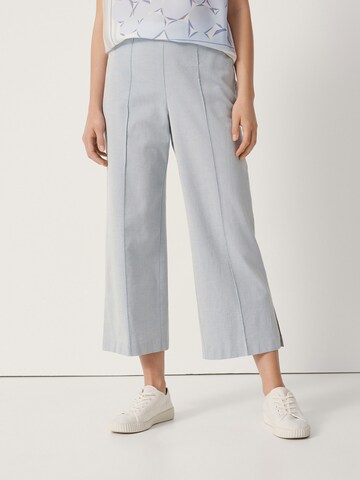 Bootcut Pantalon à plis 'Cinara' Someday en bleu : devant