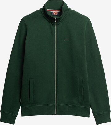 Veste mi-saison Superdry en vert : devant