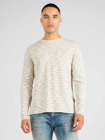 T-Shirt Gabbiano en beige : devant