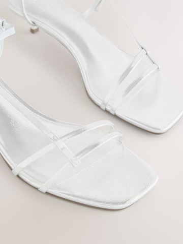 Sandalo con cinturino 'Forever Comfort' di Next in argento