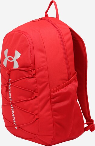 UNDER ARMOUR - Mochila deportiva 'Hustle' en rojo: frente