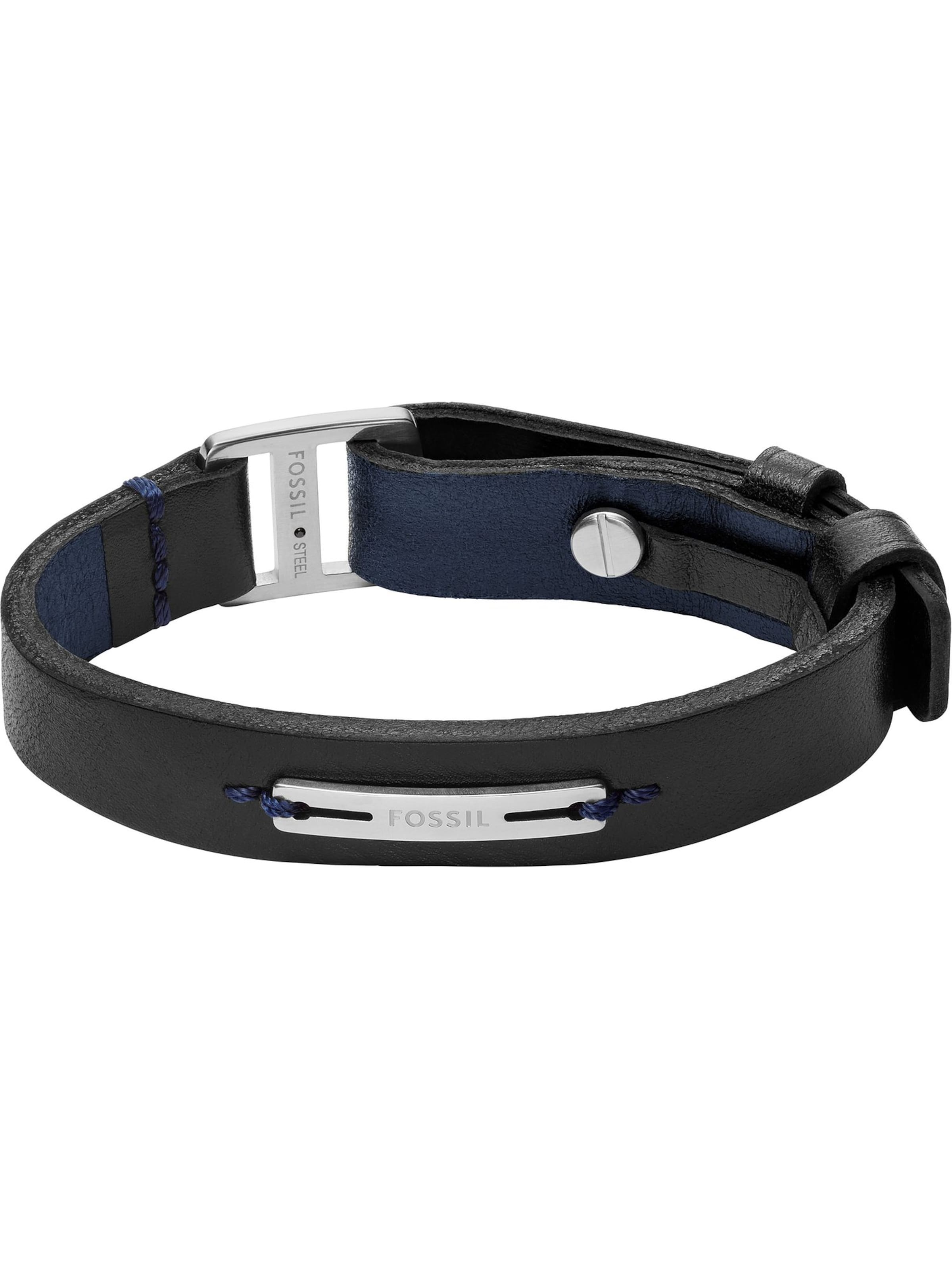 FOSSIL Armband in Schwarz: Vorderseite