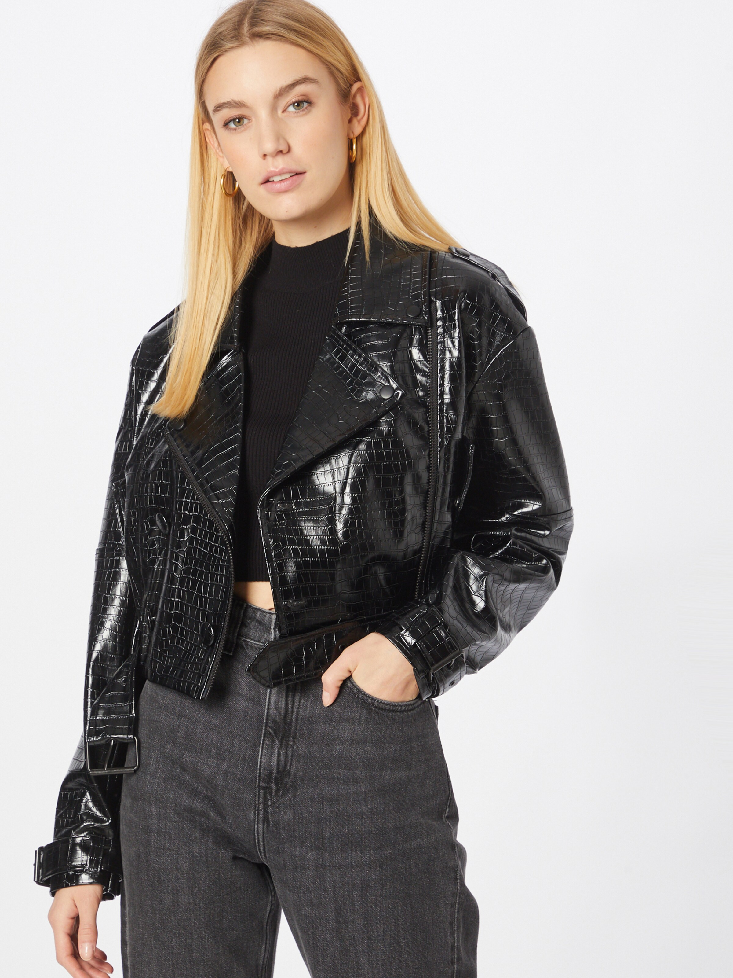 bardot biker jacket