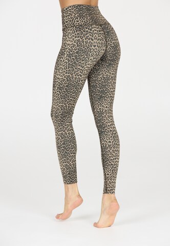 Athlecia Skinny Sports trousers 'Windia' in Beige