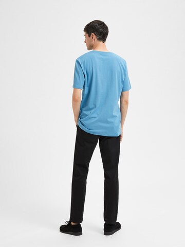 Maglietta 'Aspen' di SELECTED HOMME in blu