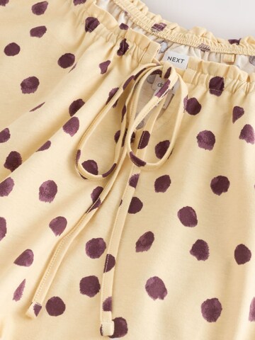 Cămăşi de noapte de la Next pe galben