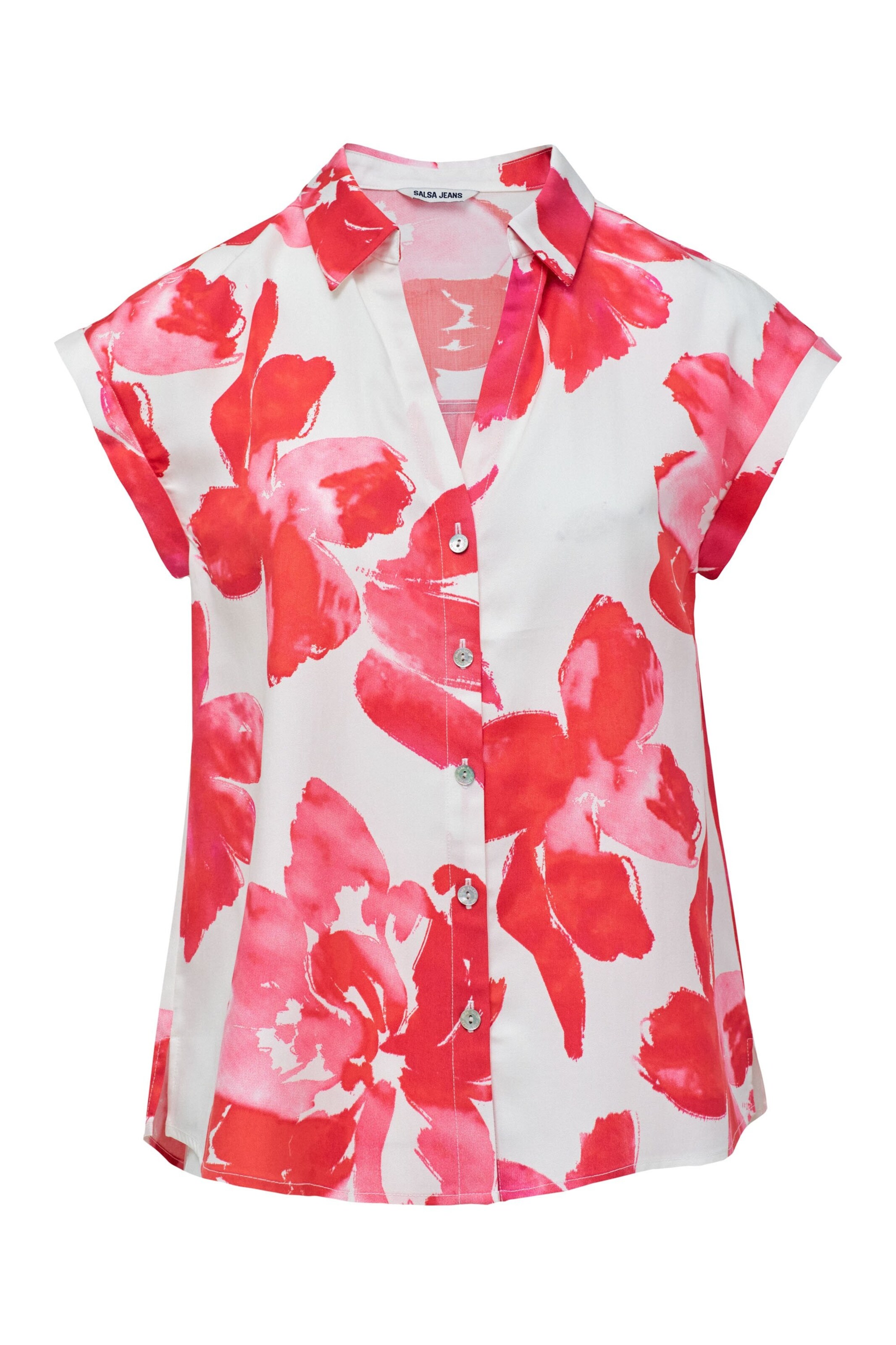 Salsa Jeans Blouse in Red: front