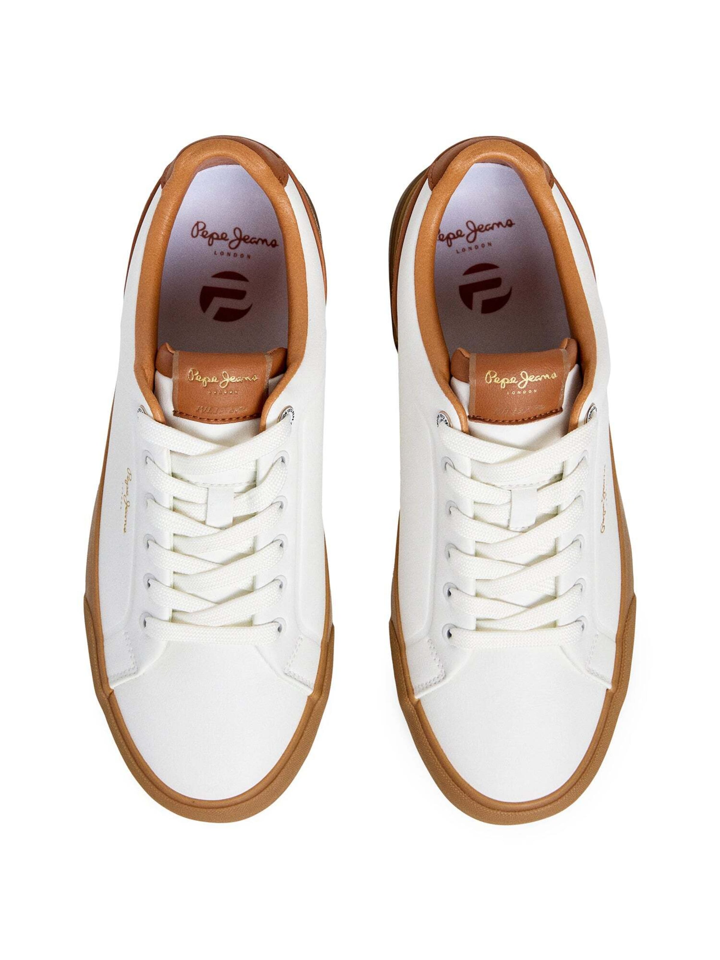 Sneaker bassa 'Kenton Once' di Pepe Jeans in bianco