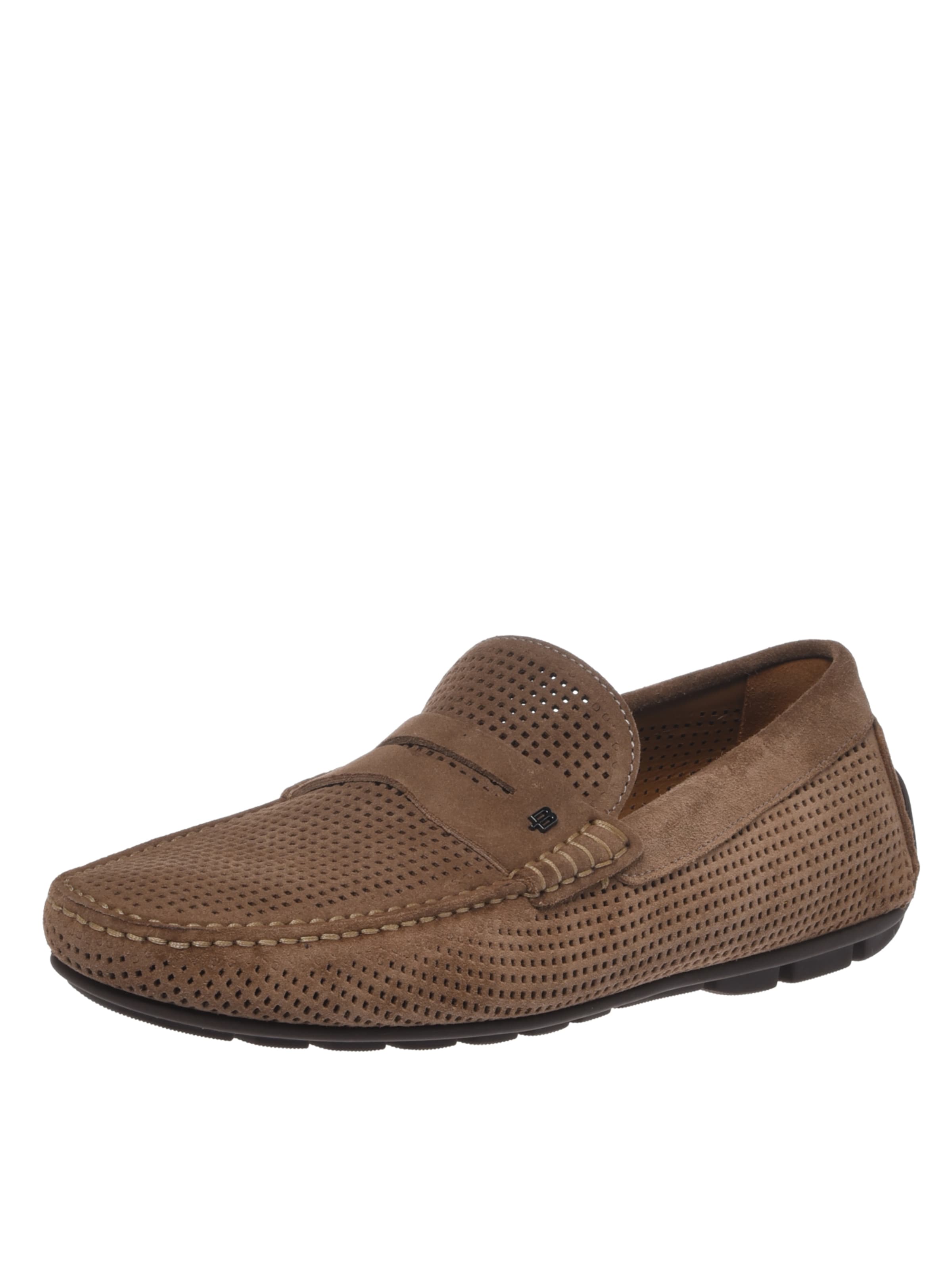 BALDININI Moccasins in Brown: front
