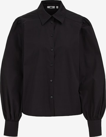 WE FashionBluza - crna boja: prednji dio