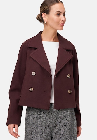 Veste mi-saison zero en rouge : devant
