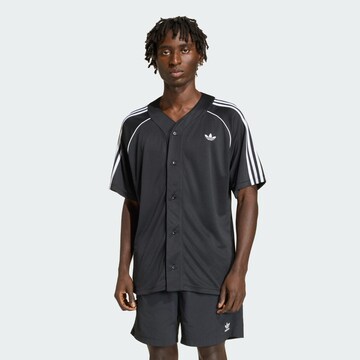 ADIDAS ORIGINALS Comfort Fit T-Shirt 'Adicolor' in Schwarz: Vorderseite