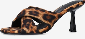 Mule SACHA en beige : devant