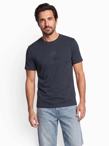 T-Shirt ANTONY MORATO en bleu : devant