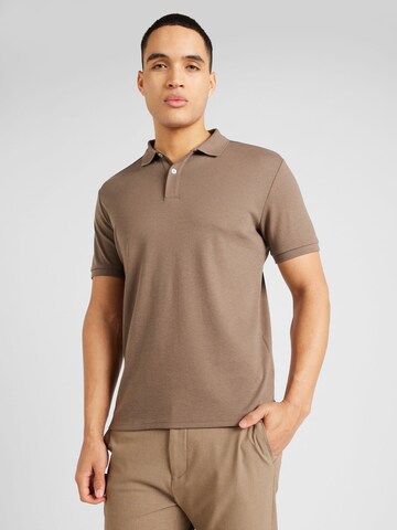 SELECTED HOMME Poloshirt 'TOULOUSE' in Braun: predná strana