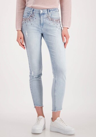 monari Slimfit Jeans in Blau: Vorderseite