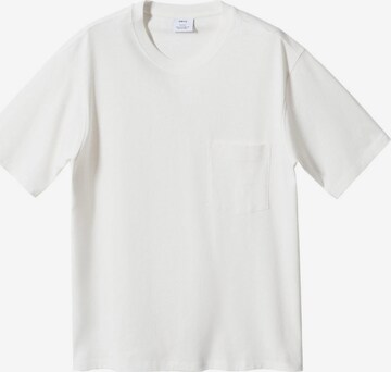 MANGO MAN T-shirt 'MOLINA' i beige: framsida