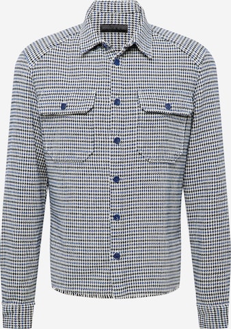 DRYKORN - Ajuste regular Camisa en azul: frente