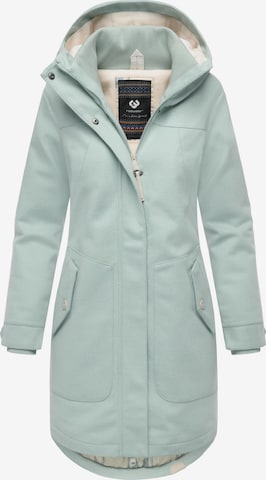 Ragwear Funktionsmantel 'Jannisa' in Grün: Vorderseite