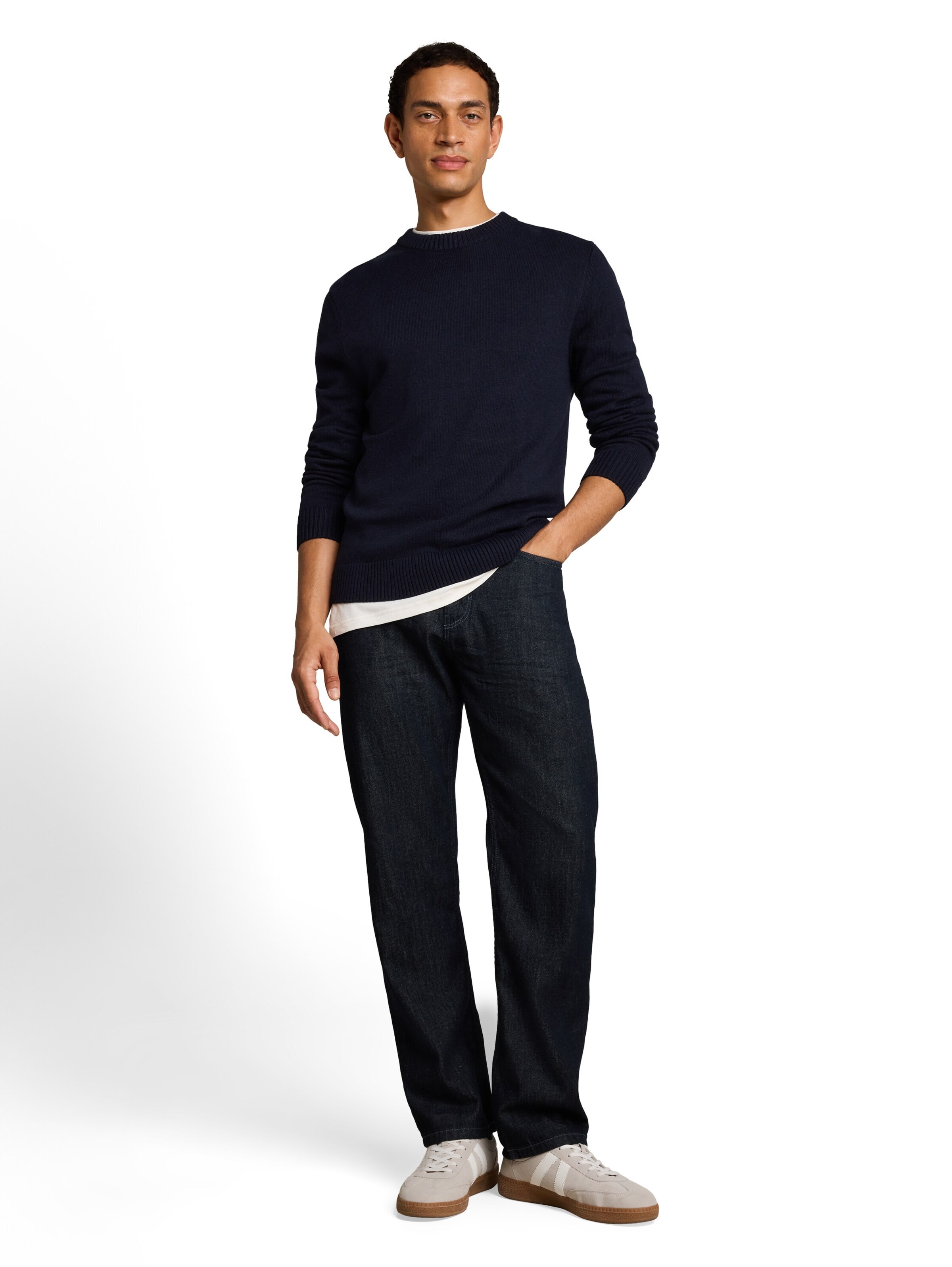 TOM TAILOR Pullover in Blau